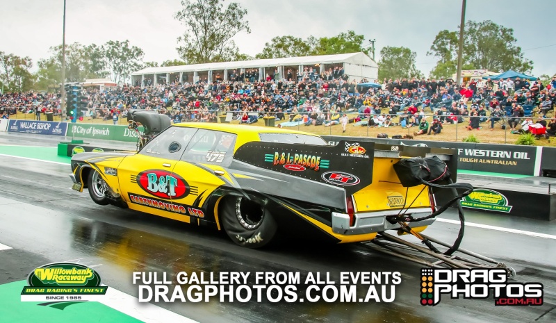 Qualifying pass at the 2019 Winternationals at Willowbank