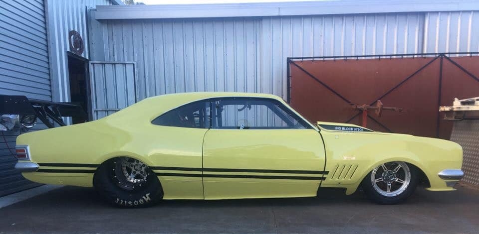 Bronson Dunne has landed a 1970 HT Monaro which will see action in both Wildbunch and Top Doorslammer in the future