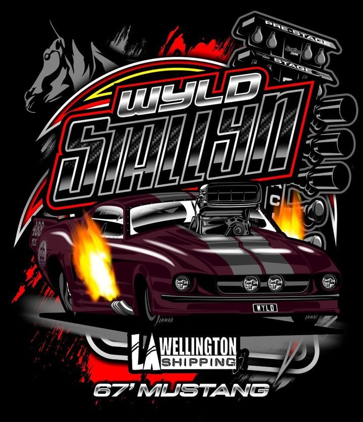 Rod Benjes now has a range of merchandise featuring the 1967 Mustang