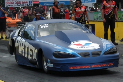 Adam Prestney. 2002 Pontiac Grand Am.<br>[Photo by: Ralph Smith]