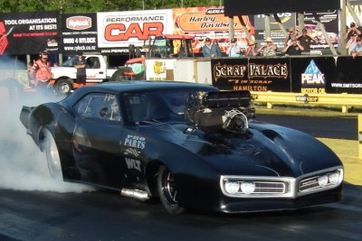 Gavin Green. 1968 Pontiac Firebird.<br>[Photo by: Ralph Smith]
